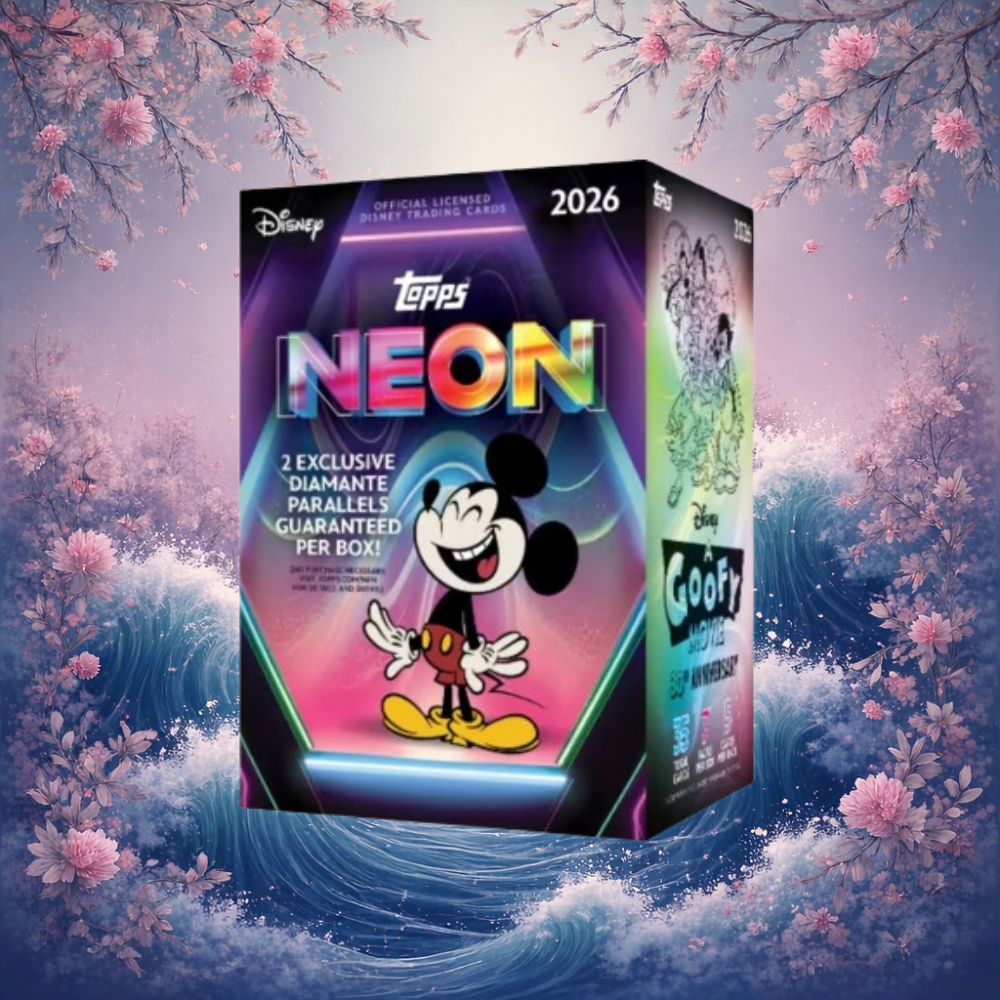 2026 Topps Disney Neon Blaster Box