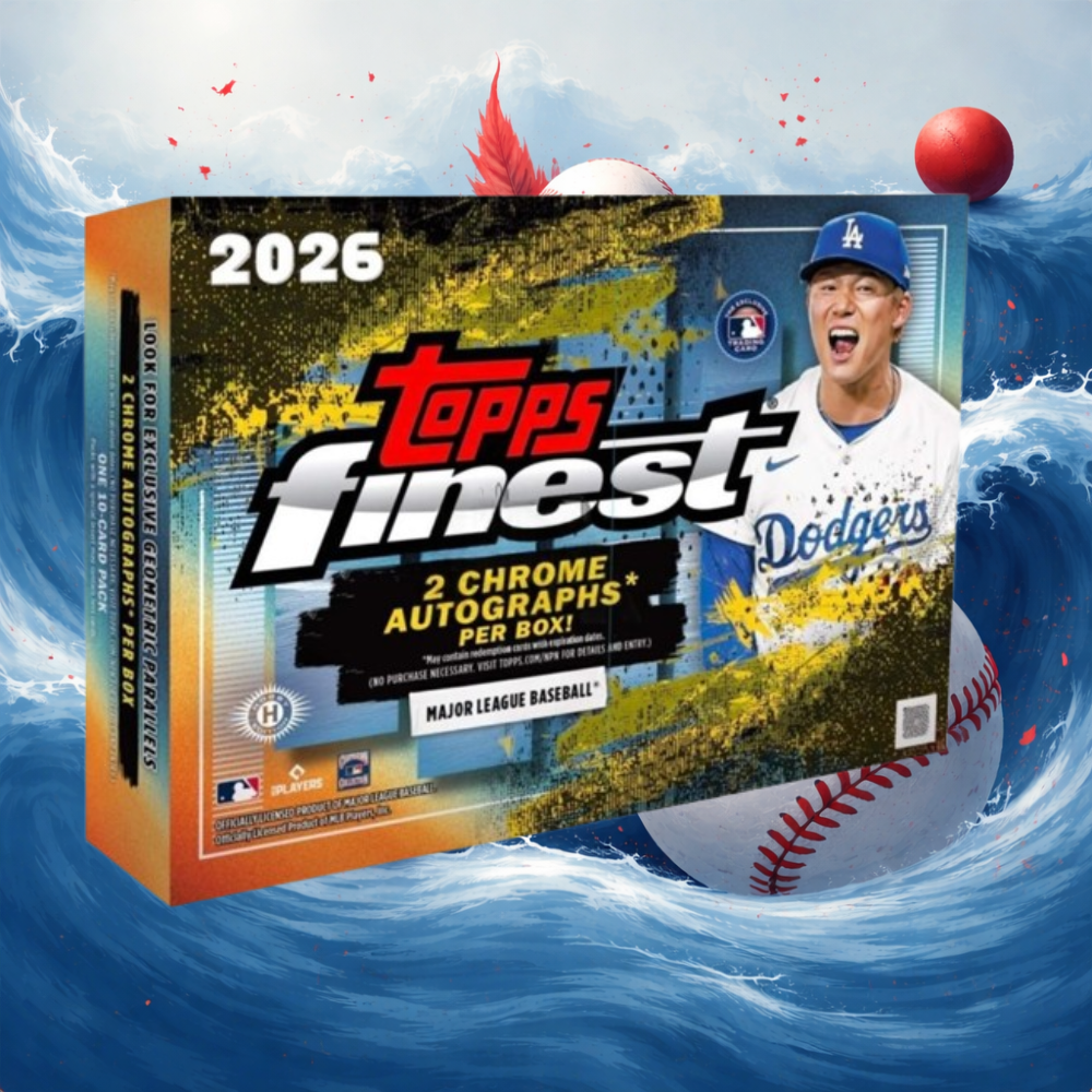 2026 Topps Finest Baseball Breaker's Delight Box