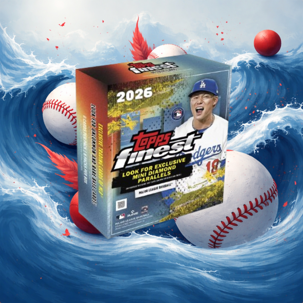 2026 Topps Finest Baseball Mega Box