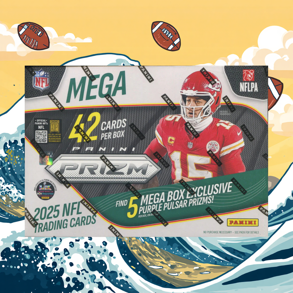 2025 Panini Prizm Football NFL Mega Box – Purple Pulsar