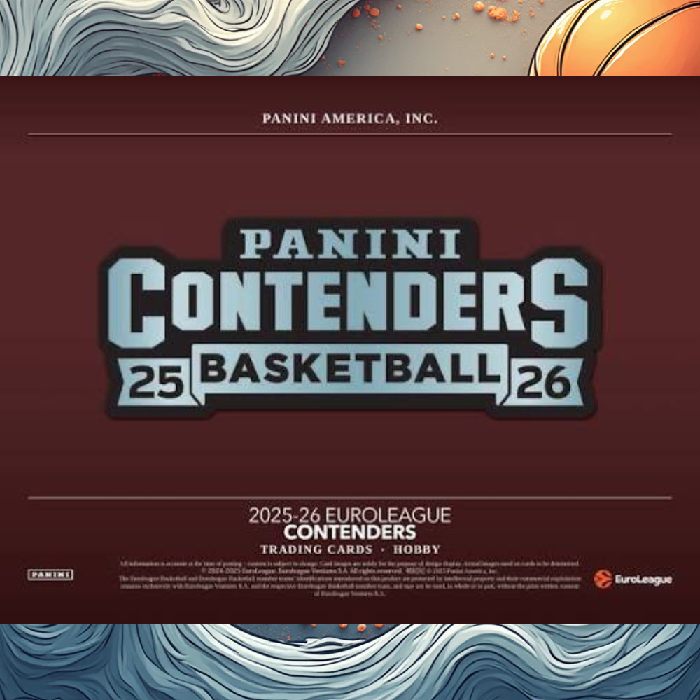 2025/26 Panini Contenders EuroLeague Basketball Hobby Box