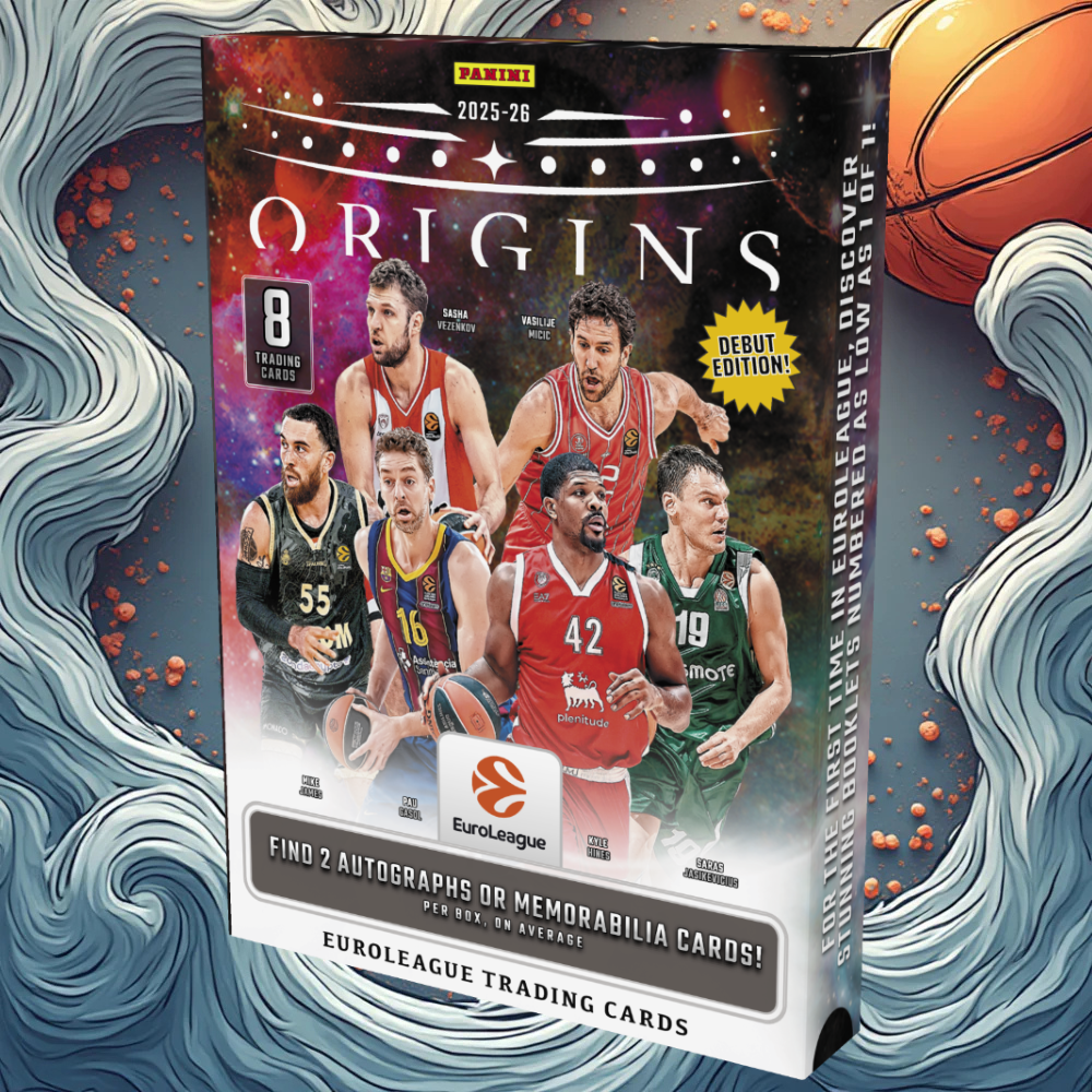 2025/26 Panini Origins EuroLeague Basketball Hobby Box