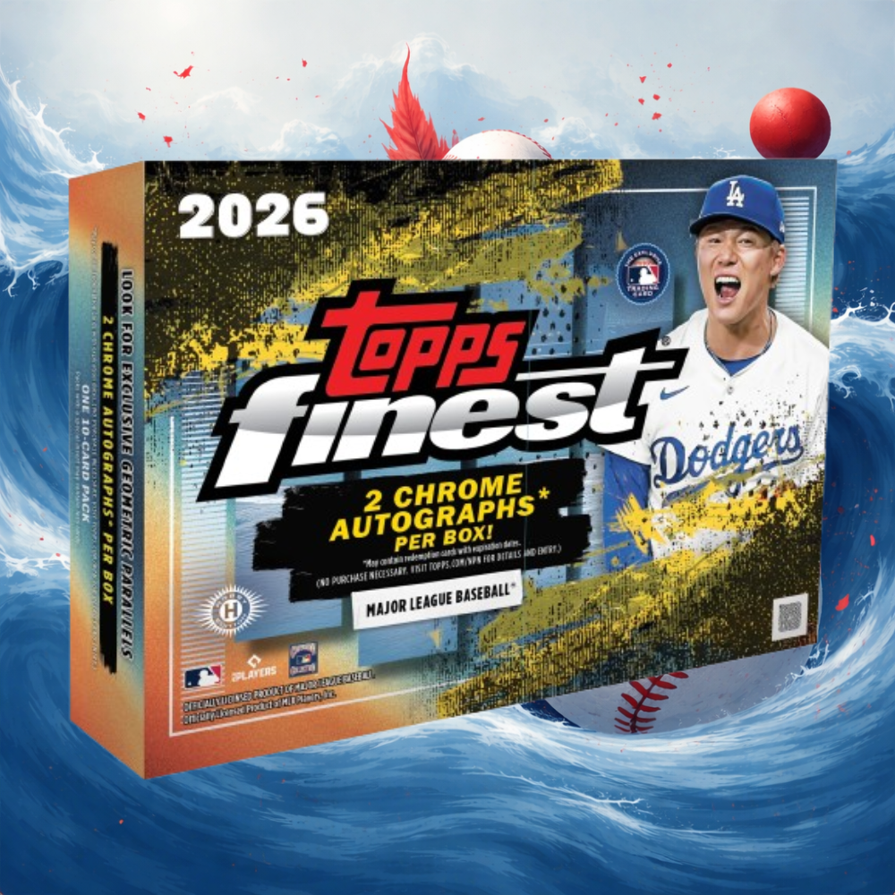 2026 Topps Finest Baseball Hobby Box