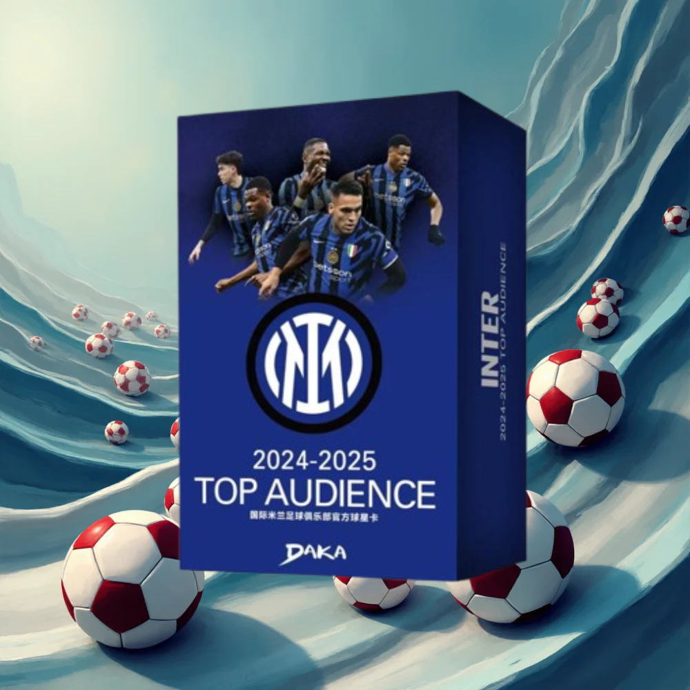 Inter Milan Top Audience 2024/25 – Football Trading Cards Box (DAKA ...