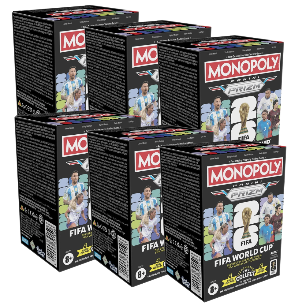 Break #1051 - 6 x 2026 Panini Prizm FIFA World Cup Monopoly [CASEBREAK]