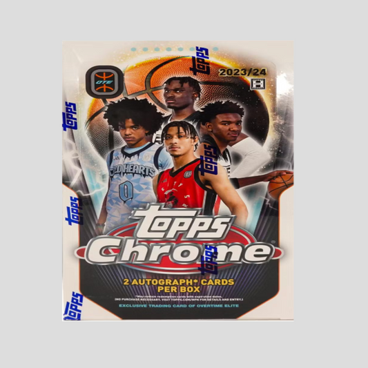 2023/24 Topps Chrome Overtime Elite Basketball Hobby Box