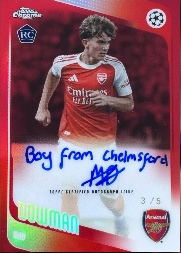 Break #1009 - FULL CASE Topps Chrome UCC 25/26 Jumbo Box