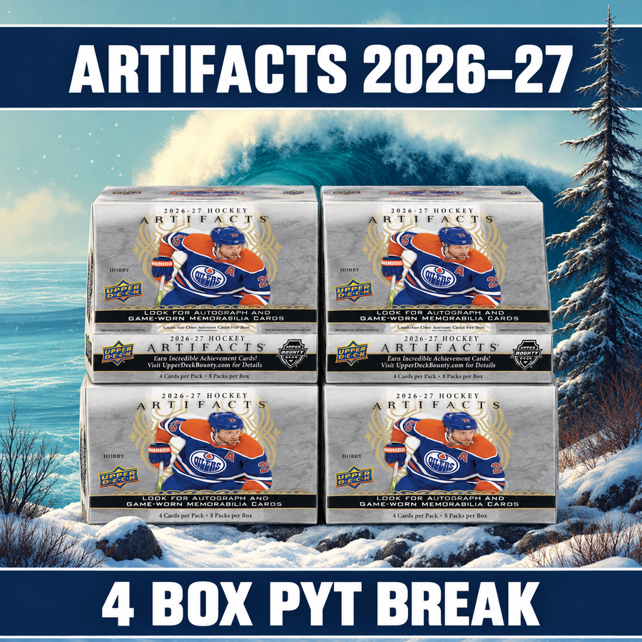 2026-27 Upper Deck Artifacts Hockey – 4 Box PYT Break