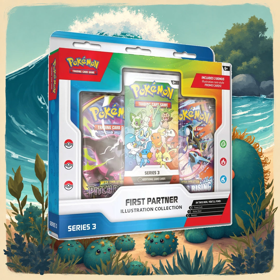 Pokémon Mega Evolution: First Partner Illustration Collection Series 3