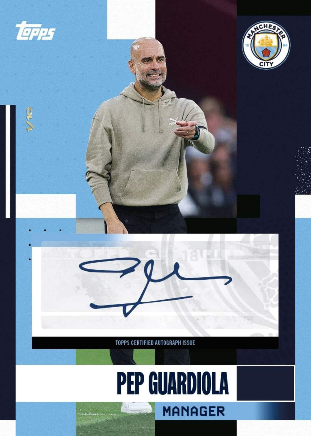 2024/25 Topps Manchester City Team Set