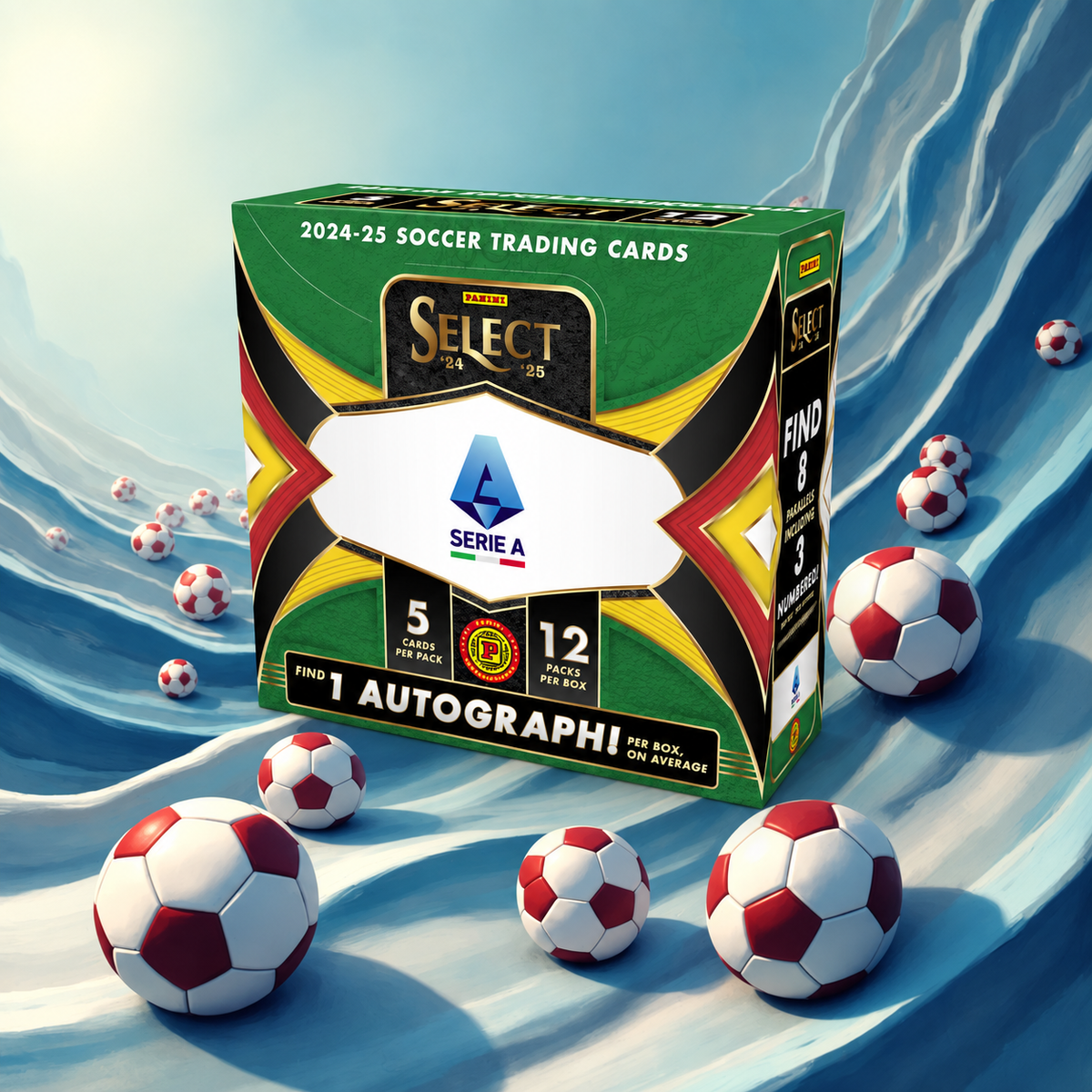 2024-25 Panini Select Serie A Hobby International Box