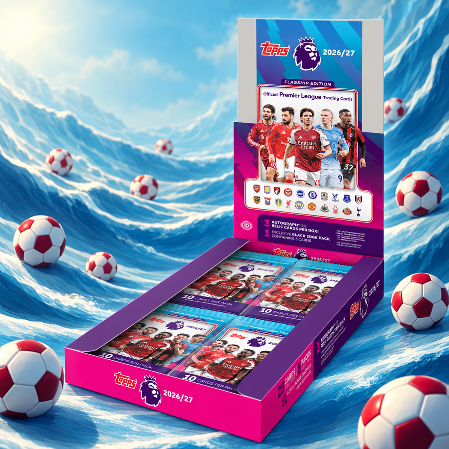 2026/27 Topps Flagship Premier League – Half Case 6 Box PYT/PYP Break