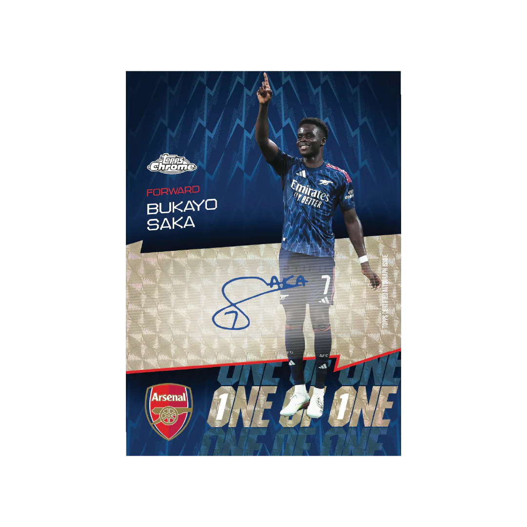 #1022 Arsenal Chrome Hobby Box